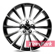 Replica Mercedes MR866 8.5x19 5x112 ET38 DIA66.6 BKF