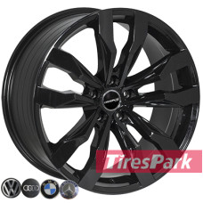 ZF FE185 8.5x19 5x112 ET28 DIA66.6 Black