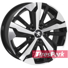 Zorat Wheels BK5837 7x16 5x108 ET40 DIA65.1 BP