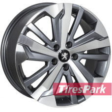 Zorat Wheels BK5837 7x17 5x108 ET23 DIA65.1 GP