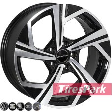 Zorat Wheels BK5851 7.5x17 5x112 ET45 DIA66.6 BP