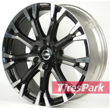 Replica NS560 8x22 6x139.7 ET30 DIA77.6 BKF