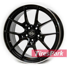 Replica Nissan KW11 8.5x19 5x114.3 ET35 DIA73.1 MBL