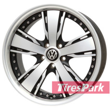 Replica Volkswagen V21 8.5x18 5x112 ET35 DIA73.1 MBMF