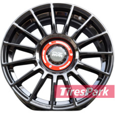 Flow Forming FF009 7x15 4x100 ET35 DIA73.1 Black
