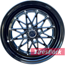 Flow Forming FF122 5x14 4x100 ET25 DIA73.1 Black