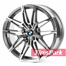 Replica B1677 8x19 5x120 ET33 DIA72.6 DGMF