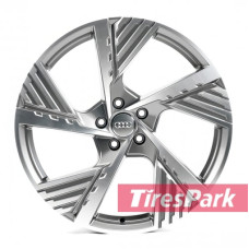 Replica Audi A-639 9.5x22 5x112/22 ET36 DIA66.6 GGrayMF