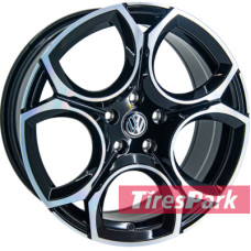 Replica Volkswagen 8386 8x18 5x112 ET42 DIA57.1 BMF