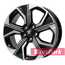Replica Peugeot XX033 7x18 5x114.3 ET40 DIA0 BMF