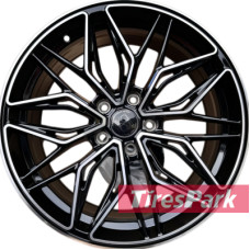 Flow Forming FF585 7.5x17 5x112 ET38 DIA66.6 Black