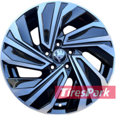 Replica FBX123-7 7x17 5x112 ET46 DIA57.1 Black