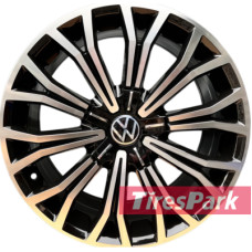 Replica 8054 8x18 5x112 ET39 DIA66.5 Black