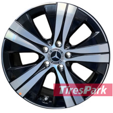 Mercedes OEM A2044017100 7x17 5x112 ET44.5 DIA66.6 Black