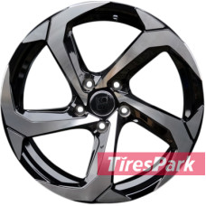 Koko FF213 7.5x17 5x108 ET35 DIA73.1 Black
