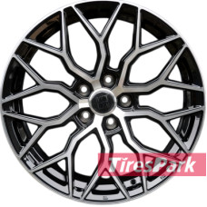 Koko FF507 7.5x17 5x108 ET38 DIA73.1 Black