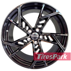 Replica 5611 9x20 5x112 ET30 DIA66.6 Black