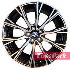 Replica D1130 8x19 5x112 ET30 DIA66.5 Black