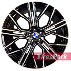 Replica 312 8.5x20 5x112 ET30 DIA66.6 Black