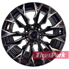 Off Road Wheels JT227-8 9x18 6x139.7 ET0 DIA110.1 Black