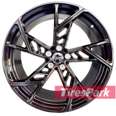 Replica D5611 9x20 5x112 ET30 DIA66.6 Black