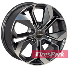 Zorat Wheels BK5168 6.5x16 5x114.3 ET45 DIA66.1 GP