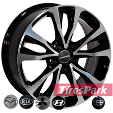 Zorat Wheels BK5212 6.5x16 5x114.3 ET45 DIA67.1 BP