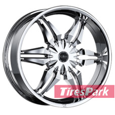 Zyoxx ZX6 8.5x20 5x120 ET35 DIA78.1 Chrom