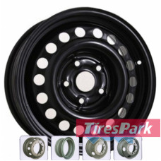 Kapitan Сталь 5x14 5x100 ET35 DIA57.1 Black