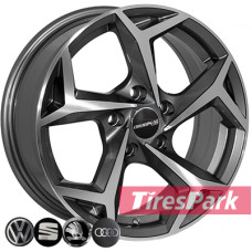 Zorat Wheels BK5340 6.5x16 5x112 ET40 DIA57.1 GP