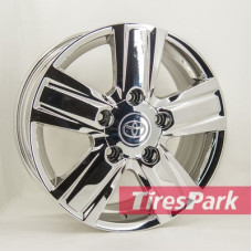 Replica Toyota TY563 8x18 5x150 ET60 DIA110.1 Chrom